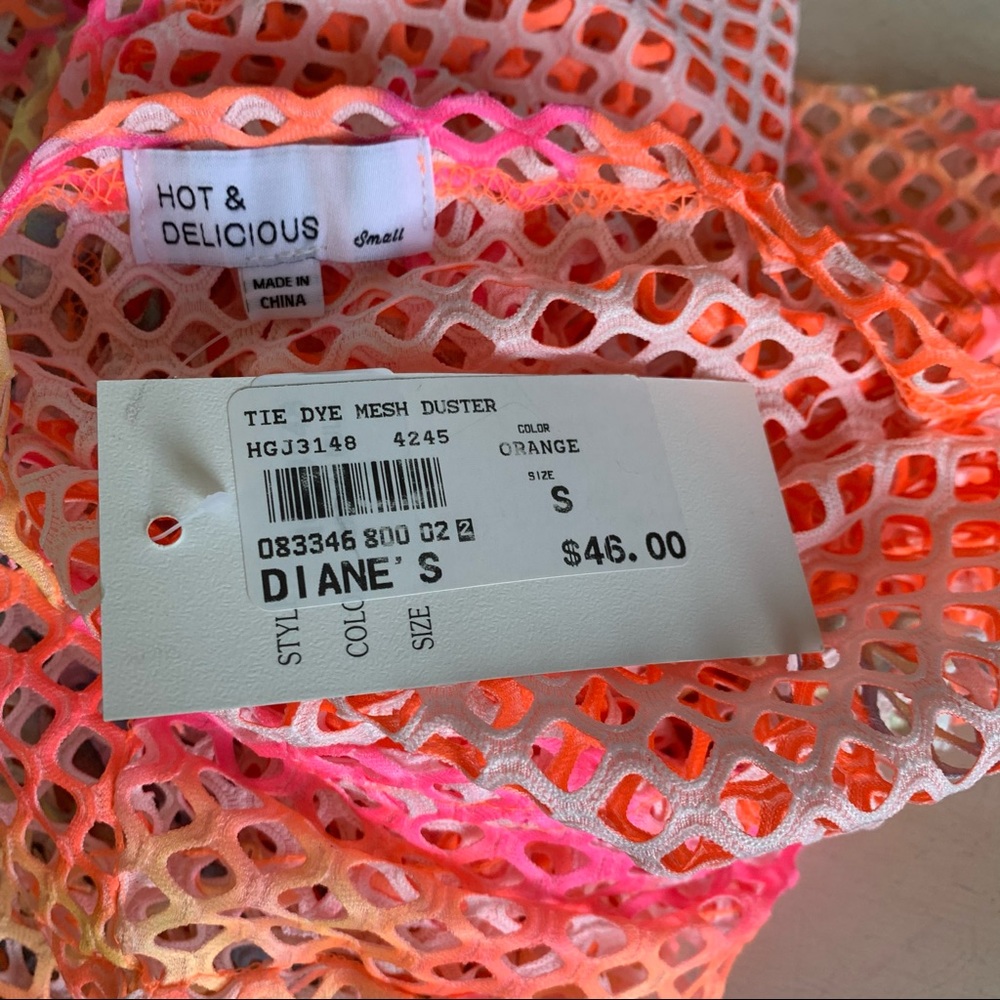 HOT & DELICIOUS | NWT Tie Dye Swim Duster - Picture 9 of 9